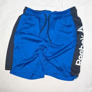 Reebok Men's Activewear Shorts Blue Medium Used